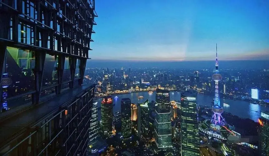 金茂大厦观光厅 金茂大厦观光厅